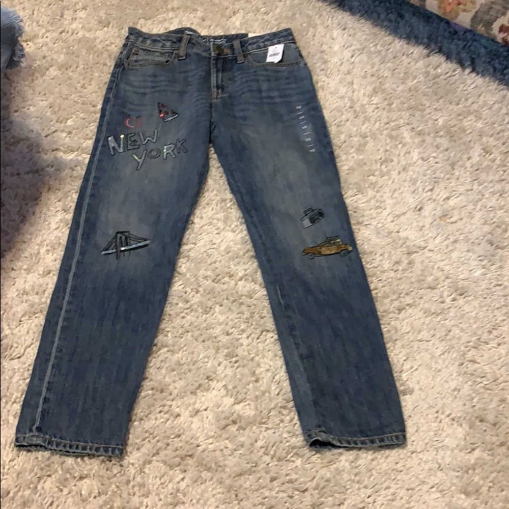 NWT$ Gapkids1969NYCGirlfriendJeansmidrise size 10 Little Girls